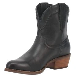Dingo 1969 Women's Seguaro Black Round Toe 7 Bootie