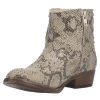 Dingo 1969 Women's Clementine Grey Snake Round Toe 5in. Bootie 1 Dingo 1969 Women's Clementine Grey Snake Round Toe 5in. Bootie -Ariat shop 158649 default l