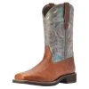 Ariat Women's Delilah Brown/Teal Boot -Ariat shop 158888 default l