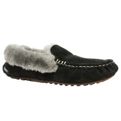 Lamo Sheepskin Inc. Women's Lamo Black Aussie Moc Slipper