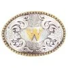 Mf Western Products M&F W Initial Belt Buckle 1 Mf Western Products M&F W Initial Belt Buckle -Ariat shop 15952 default l
