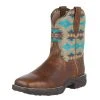 Ariat Women's Anthem Brown/Aztec Top Shortie -Ariat shop 159549 default l
