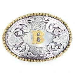 Mf Western Products M&F B Initial Belt Buckle