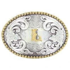 Mf Western Products M&F L Initial Belt Buckle