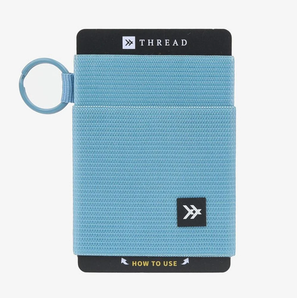 Thread Wallets Surf Blue Elastic Wallet 3 Thread Wallets Surf Blue Elastic Wallet