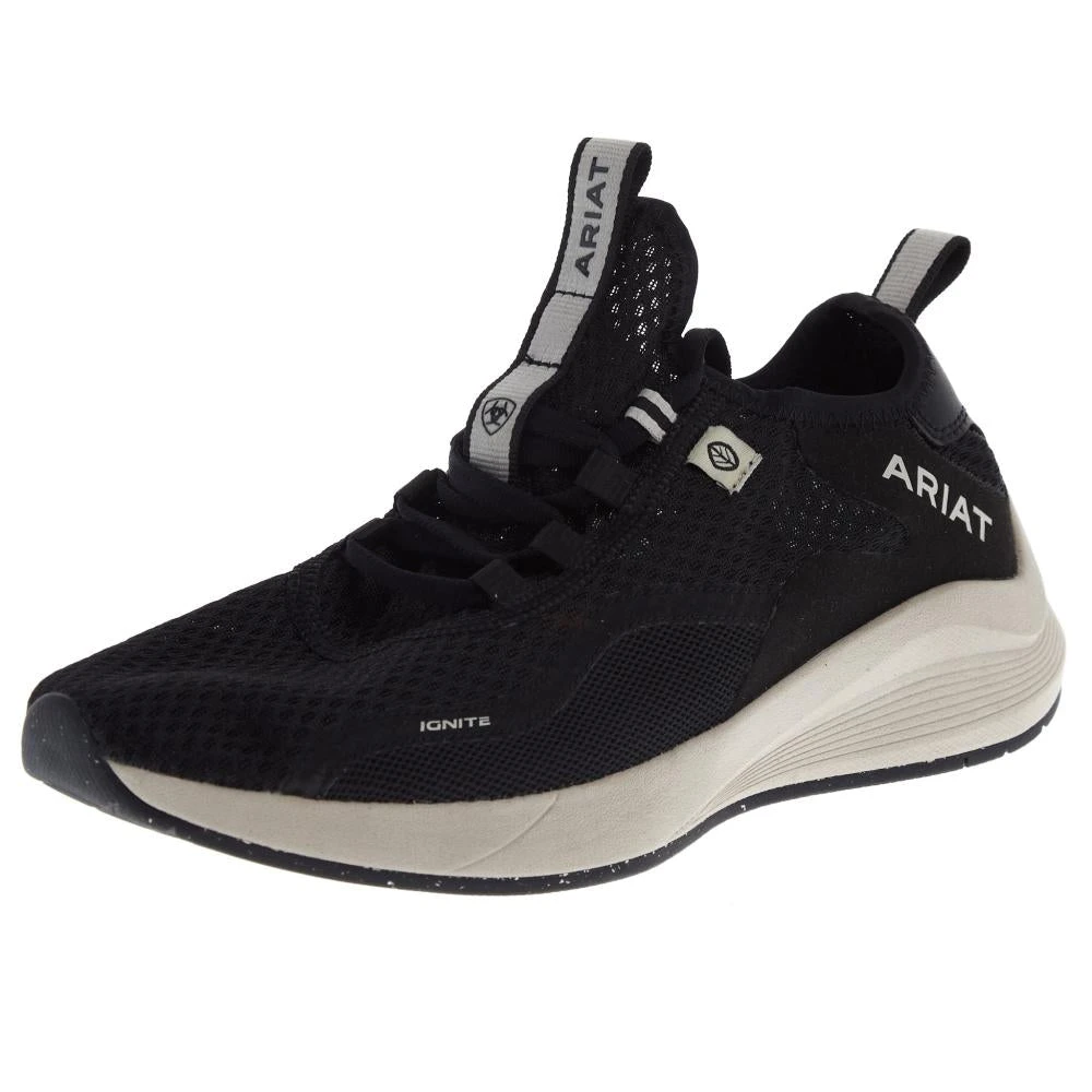 Ariat Women's Ignite Eco Black Tennis Shoe 3 Ariat Women's Ignite Eco Black Tennis Shoe