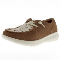 Ariat Women's Walnut Spotted Hair On Hilo Casual Shoe