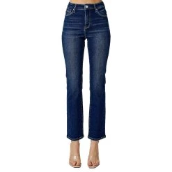 Risen Jeans Women's High Rise Straight Jeans