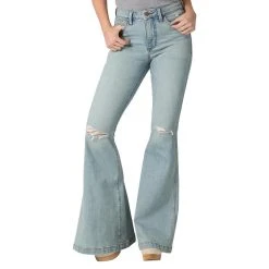 Wrangler Women's High Rise Trumpet Flare