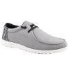 Roper Women`s Hang Loose Grey Canvas Moc -Ariat shop 161213 default l