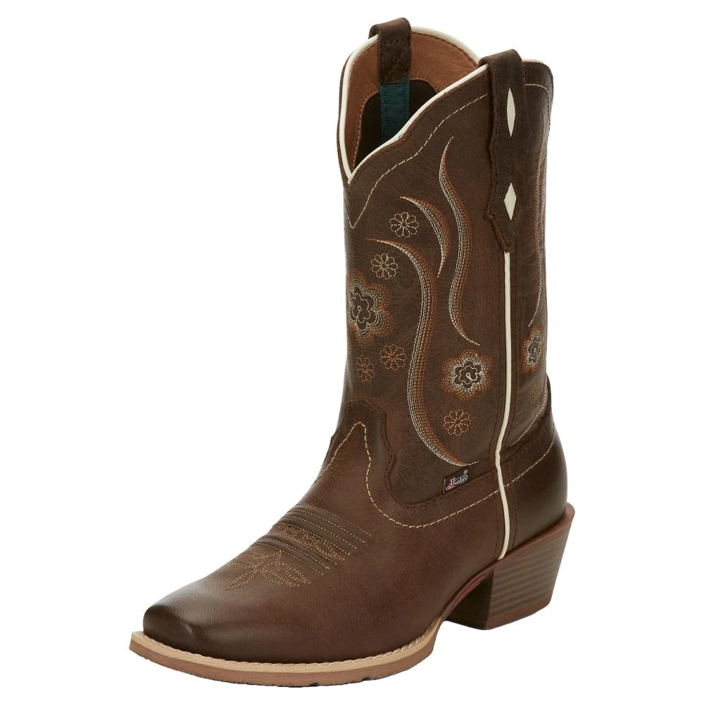Justin Boots Women's Gypsy Jessa Brown Vamp 12in. Water Buffalo Top 3 Justin Boots Women's Gypsy Jessa Brown Vamp 12in. Water Buffalo Top