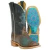 Tin Haul Women's 11 In Top Paisley Breeze-Mandalas Sole Cowgirl Boot -Ariat shop 161363 default l