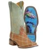 Tin Haul Women's 11 In Top Rhapsody-Leaping Horse Sole Cowgirl Boot -Ariat shop 161366 default l
