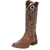 Justin Boots Women's Gypsy Cam Leather Brown Cowgirl Boot -Ariat shop 161527 default l