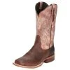 Tony Lama Women's Gabriella Cognac Wide Square Toe With 11in. Shaft Boot -Ariat shop 161581 default l