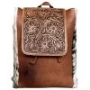 American Darling Tooled Cowhide Backpack -Ariat shop 162029 default l