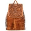 American Darling Tooled Leather Backpack