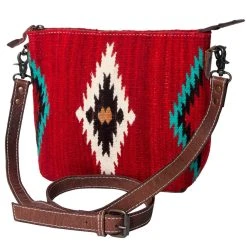 American Darling Red Saddle Blanket Purse