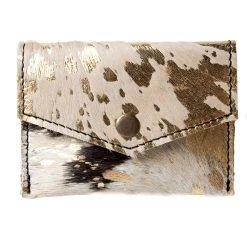 American Darling Metallic Cowhide Coin Purse