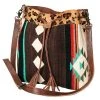 American Darling Saddle Blanket Bag With Leopard Hair On Hide Trim -Ariat shop 162364 default l