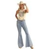 Rock & Roll Denim Womens Two Tone Bell Bottom Jeans -Ariat shop 162575 default l