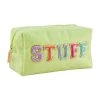 Mud Pie Terrycloth STUFF Patch Pouch 2 Mud Pie Terrycloth STUFF Patch Pouch -Ariat shop 162653 default l