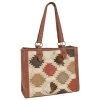 Catchfly Southwest Color Block Tote With Brindle Inlay -Ariat shop 162666 default l
