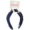 Mud Pie Women's Navy Eyelet Knotted Headband