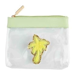 Mud Pie Clear Icon Green Case