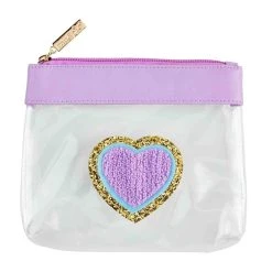 Mud Pie Clear Icon Purple Case