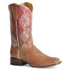 Roper Women's 11 In Pink & Aztec Top Square Toe Cowgirl Boot 2 Roper Women's 11 In Pink & Aztec Top Square Toe Cowgirl Boot -Ariat shop 163246 default l