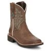 Justin Boots Women's Gypsy EMA Wide Square Toe 8in Top Boot -Ariat shop 163253 default l