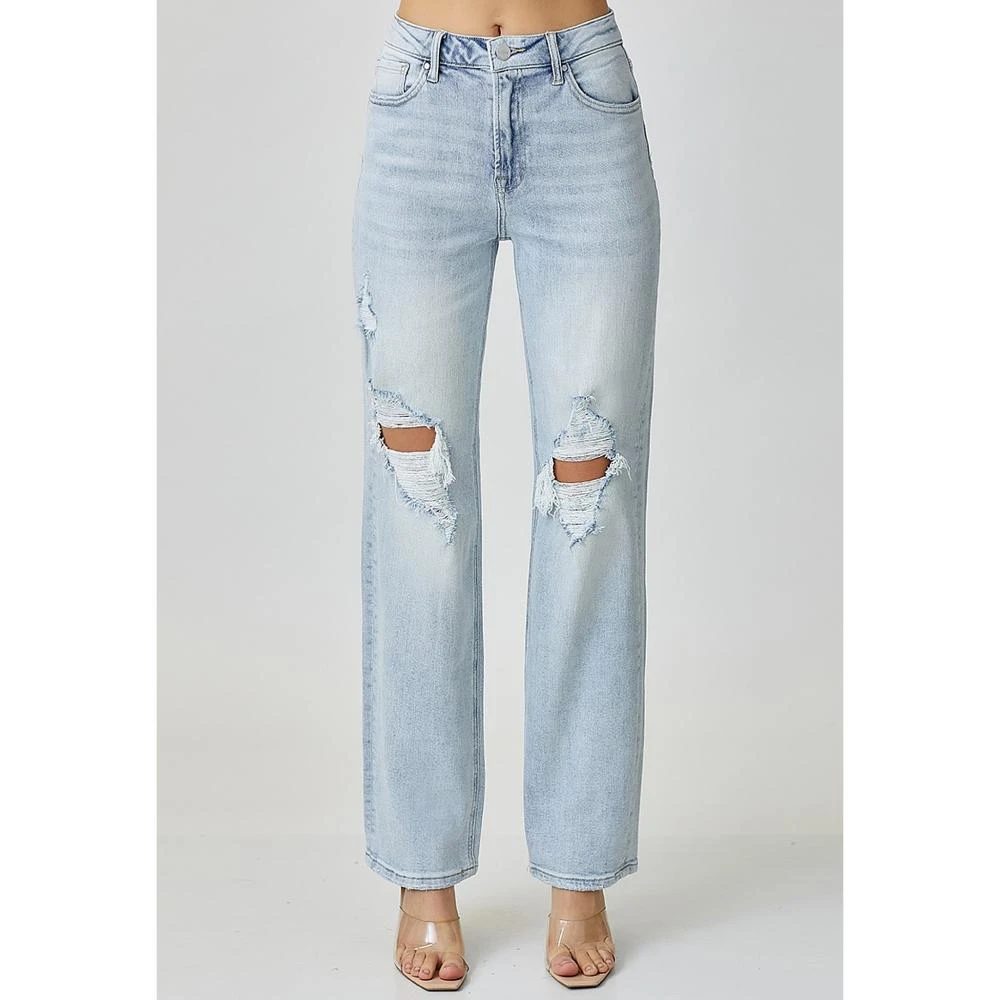 Risen Jeans Womens High Rise Straight Jeans 3 Risen Jeans Womens High Rise Straight Jeans