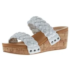 Corkys Footwear Corky's Women's Delightful White Metallic