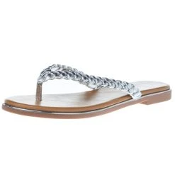 Corkys Footwear Women's Corky Pigtail Silver