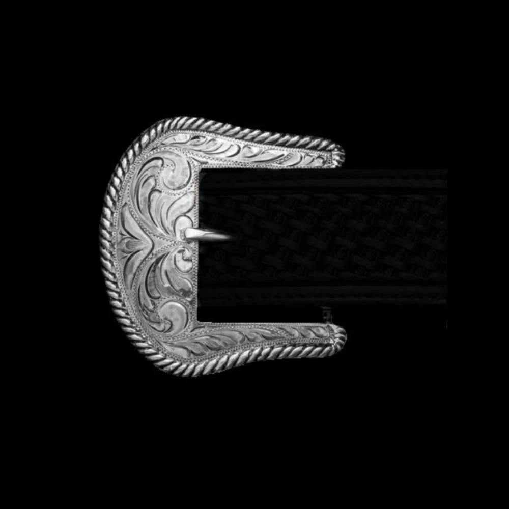 Vogt Silversmiths The Rope Edge Tombstone Buckle 3 Vogt Silversmiths The Rope Edge Tombstone Buckle
