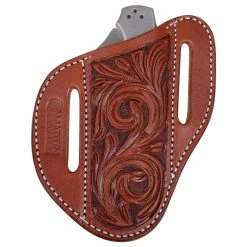 Martin Saddlery Floral Angled Knife Scabbard Large KSCABAFF