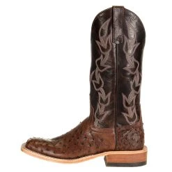 Anderson Bean Women`s Kango Tobac Full Quill Ostrich Chocolate Explosion -Ariat shop 323504 2