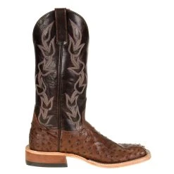 Anderson Bean Women`s Kango Tobac Full Quill Ostrich Chocolate Explosion -Ariat shop 323504 4