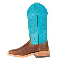 Anderson Bean Women's Ride Ready By Natural Twister With 13in. Turquoise Sensation Top -Ariat shop 325029 2