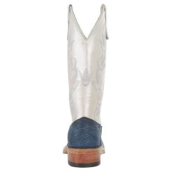 Anderson Bean Women`s AB Ride Ready Blue Safari Shark 13in Shell Luster Top -Ariat shop 332282 4