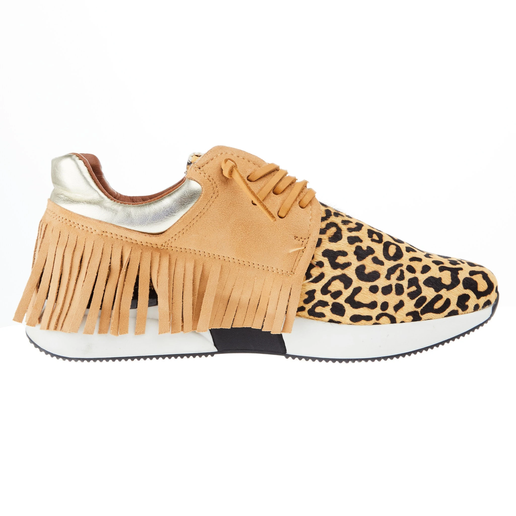 Shu Shop Ladies Leopard Pepa Tennis Shoe 7 Shu Shop Ladies Leopard Pepa Tennis Shoe - Image 5