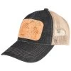 MCINTIRE SADDLERY Ladies Tooled Leather Cactus Cap