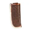 Western Fashion Twisted X Cognac/Basketweave Knife Sheath XW3-3