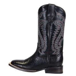 Ferrini Women's Black Teju Lizard Cowgirl Boots -Ariat shop 8119304070B PG 47 2380