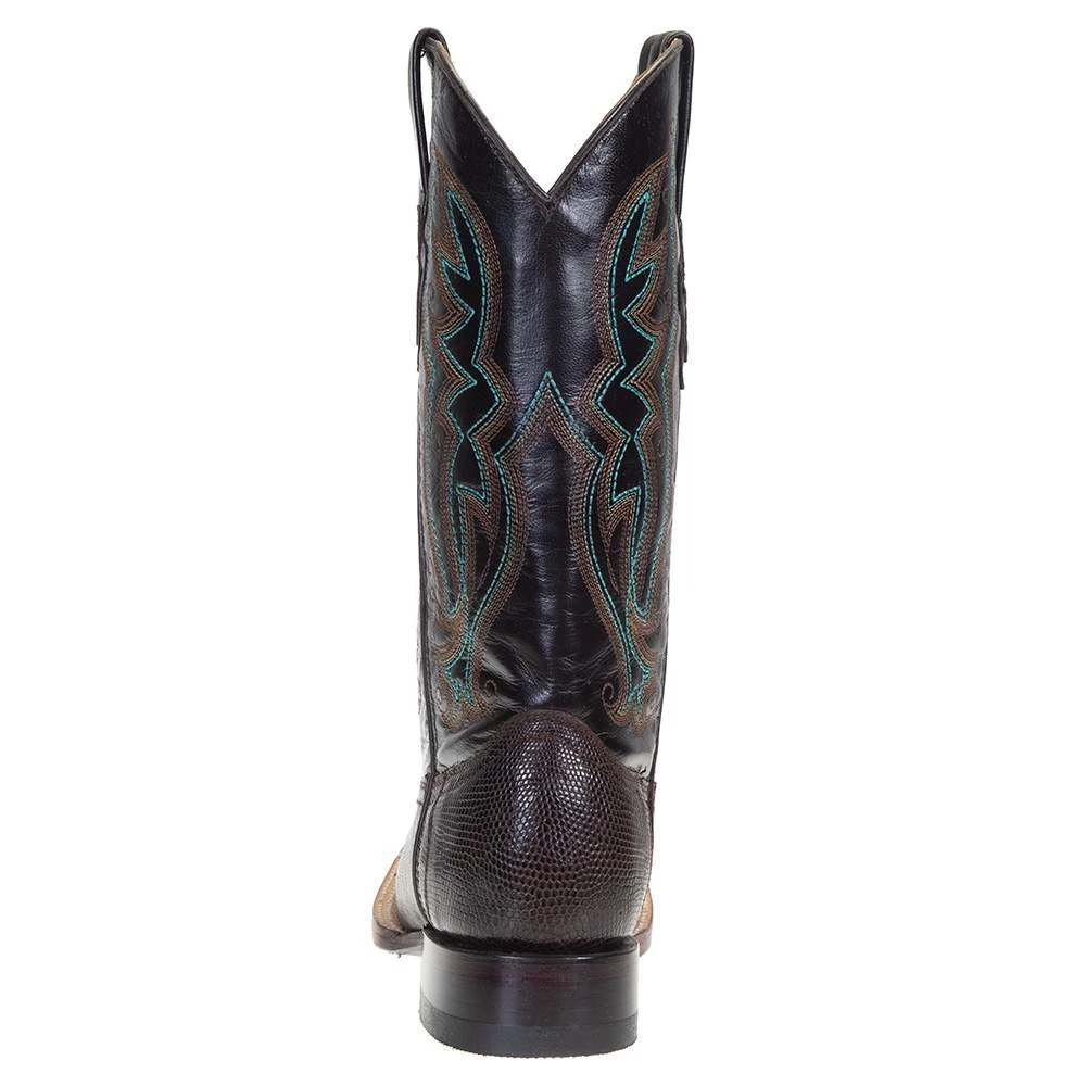 Ferrini Women's Chocolate Teju Lizard Cowgirl Boots 6 Ferrini Women's Chocolate Teju Lizard Cowgirl Boots - Image 4