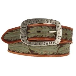 Gem Dandy Accessories Women's 1-1/2in. Tan Western Belt