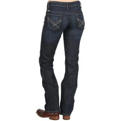Cinch Women's Ada Mid Rise Relaxed Boot Cut Jean -Ariat shop 89657 default l 1a4b2778 cbe2 41c6 bc1a 91e94a043d8e