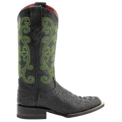 Ferrini Women's Black Caiman Print Cowgirl Boots -Ariat shop 90393 04 4