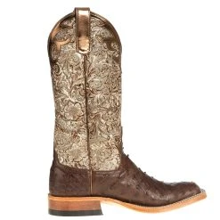 Anderson Bean Women's Kango Tobacco Full Quill Ostrich Boots -Ariat shop 9049A 4